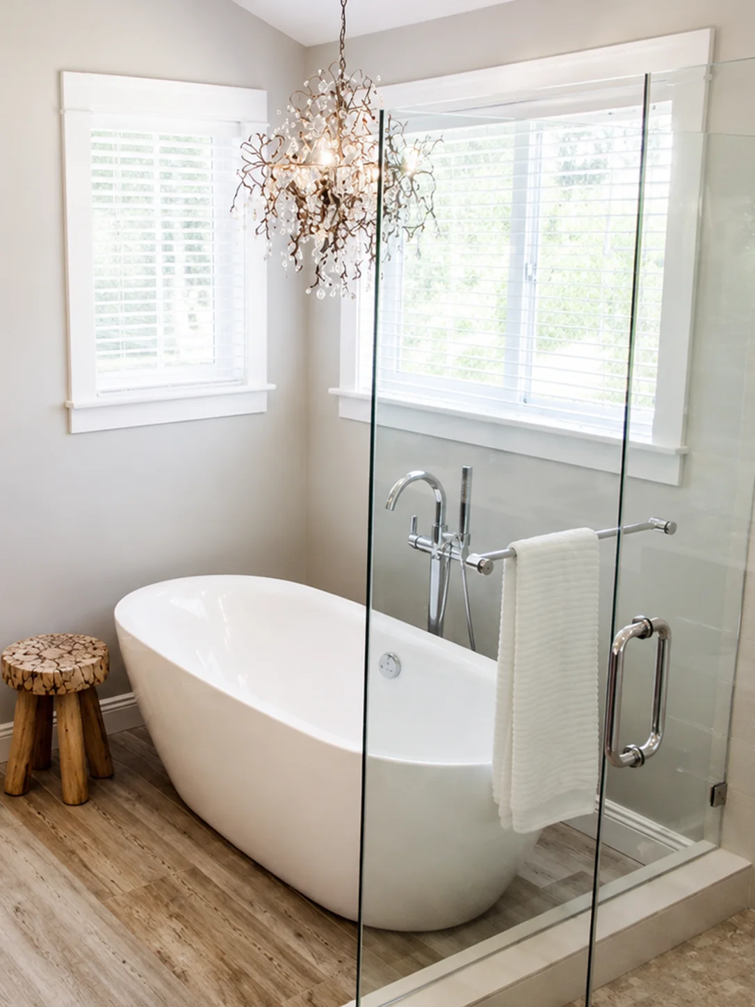 Master Bathroom Renovation, Utah County — after plumbing installation and repair by Mike Healey Plumbing