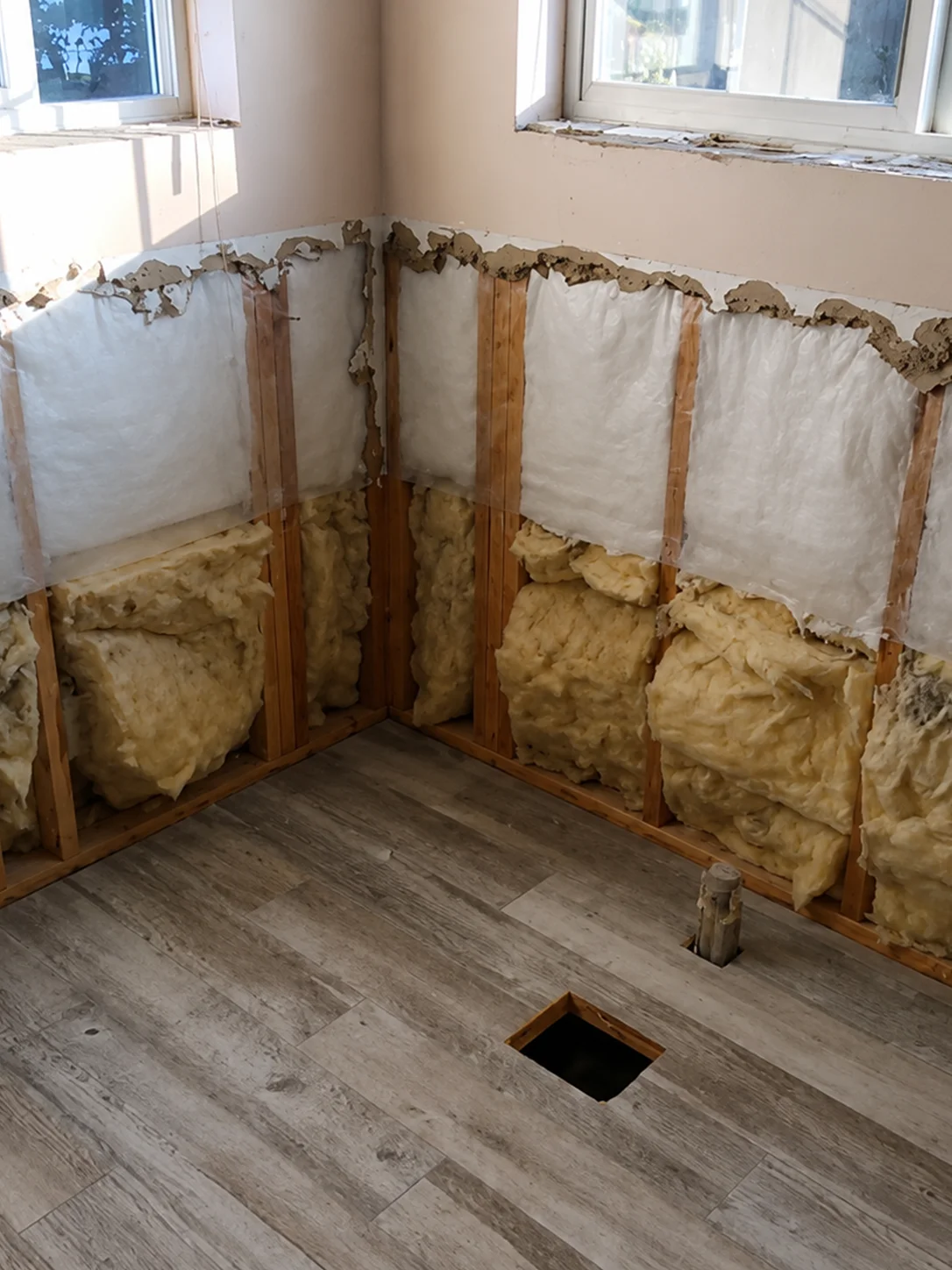 Master Bathroom Renovation, Utah County — before plumbing work by Mike Healey Plumbing, licensed master plumber